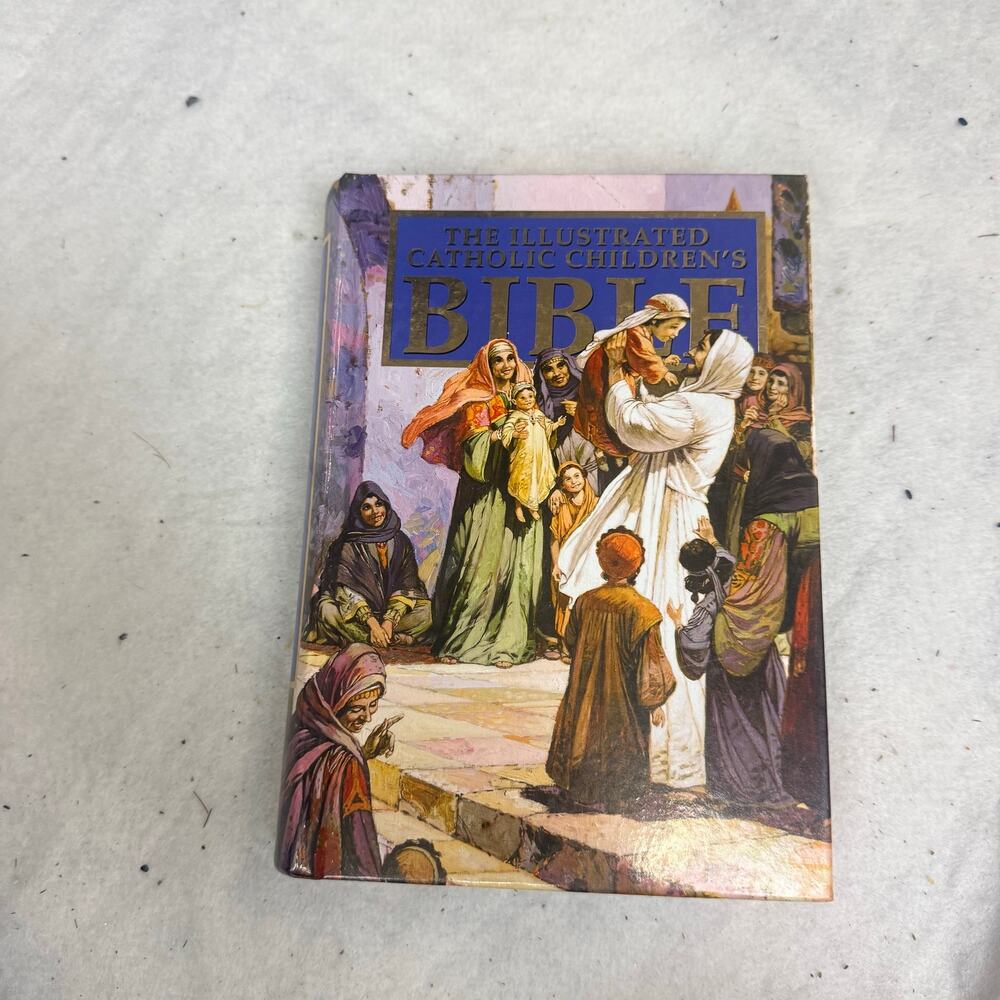 The Illustrated Catholic Children's Bible Hardcover Story Book NAB de Graaf